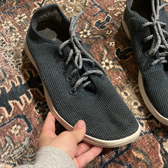 Allbirds Men’s Tree Runners Sneakers Kauri Marine Blue Size 11 - Picture 3 of 9